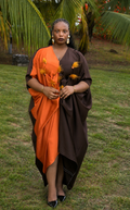 The Feather Silk Boubou