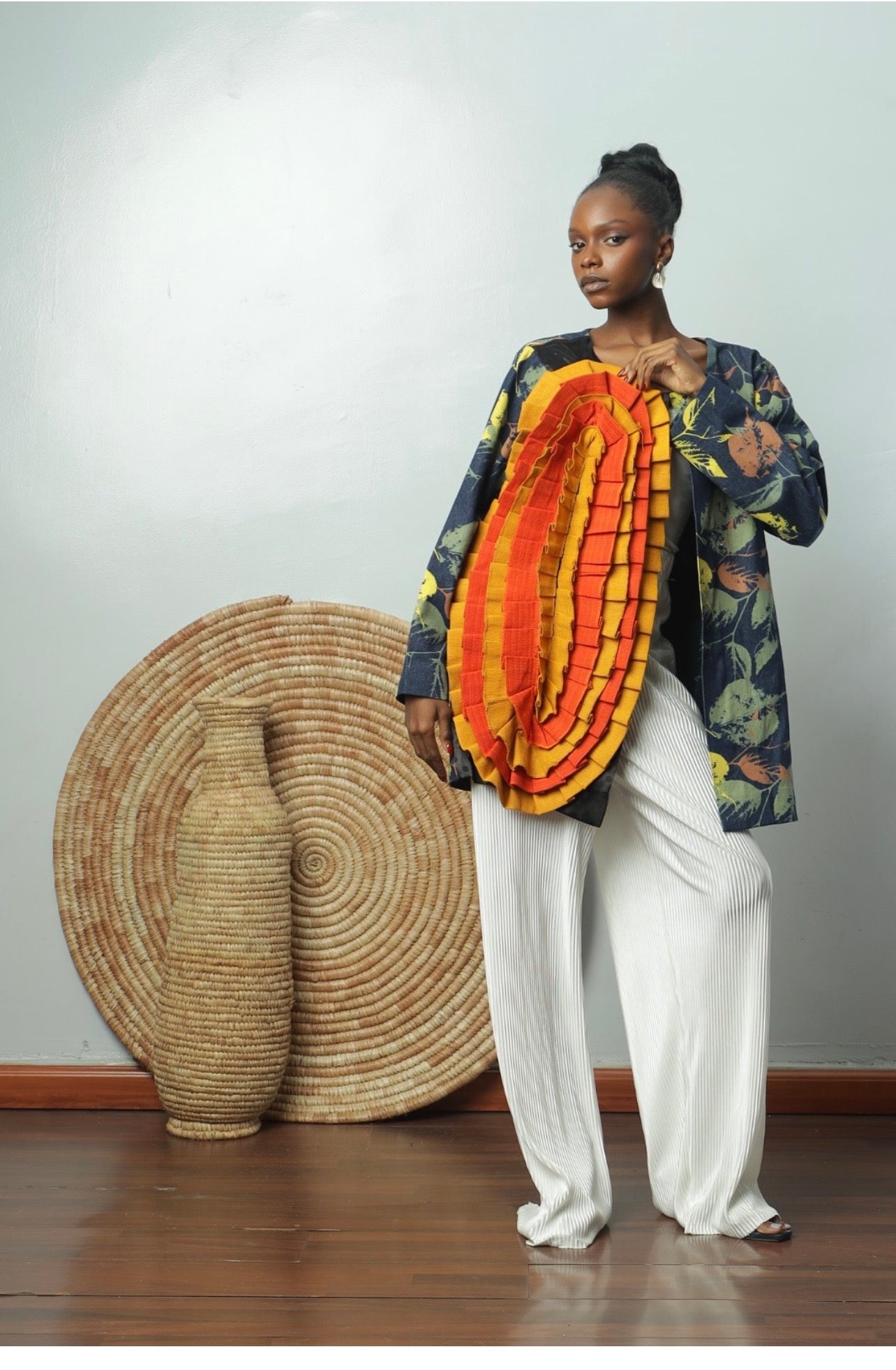 Aso Oke Fulawa Top