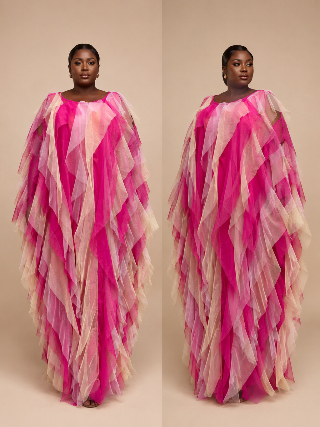 Water fall dress