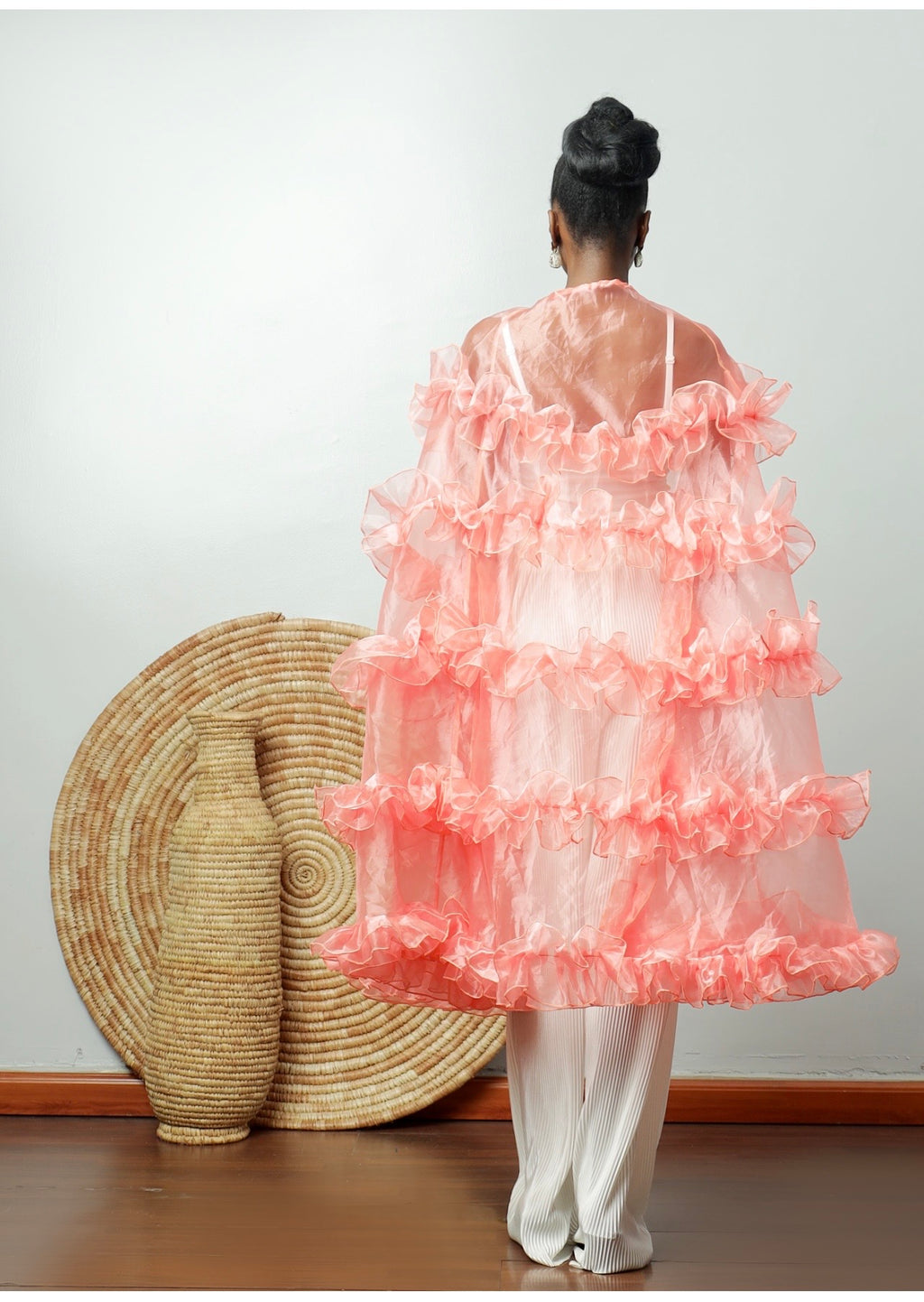Ruffle Cape