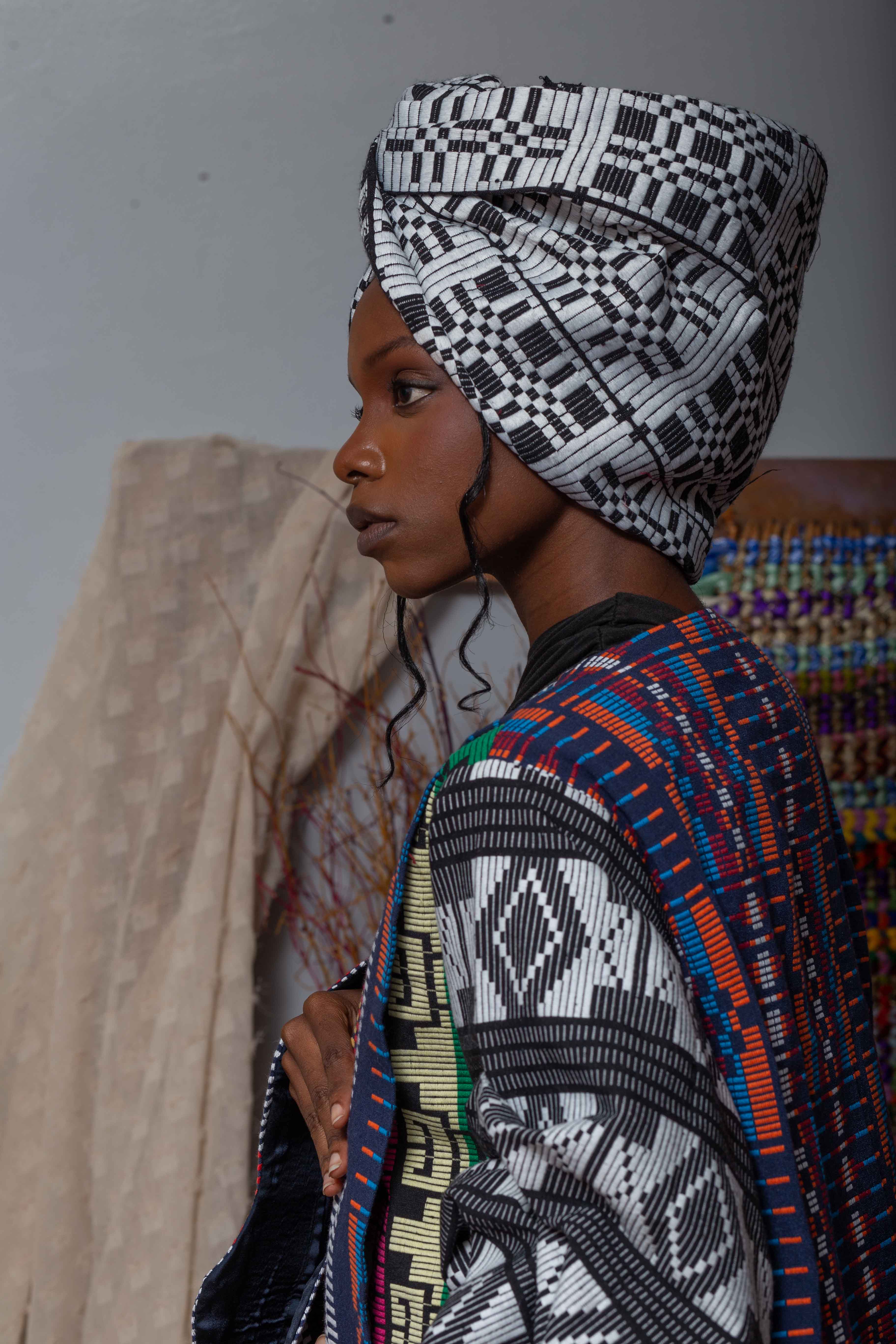 Akwete Short Dress
