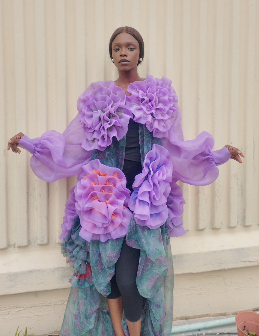 Opulence Kimono Blue